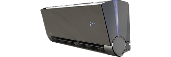 <b>Два цвета внутреннего блока</b> графитовый (BL) и золотой (GL).  
<div><b>Класс энергоэффективности</b> <b>&laquo;A&raquo;</b> Прибор данного класса потребляет минимум электроэнергии, экономя как природные ресурсы, так и денежные средства владельца. </div>

<div><b>Мои предпочтения</b> Функция сохранения в памяти и восстановления одним нажатием кнопки набора желаемых параметров работы: режима, температуры, скорости вентилятора, положение или качание заслонки, работу в «ночном режиме».  </div>

<div><b>Функция «Не беспокоить» </b>Функция отключения боковой подсветки, дисплея и звуковых сигналов. Возможен автоматический (реакция на выключение/включение освещения) и ручной вариант (с пульта управления).  </div>

<div><b>Фильтр высокой плотности</b> Фильтр имеет ячейки размером менее 500 мкм, вследствие чего задерживается на 80% больше пыли и пыльцы, чем обычным предварительным фильтром.  </div>

<div><b>Каталитический фильтр</b> Фильтр тонкой очистки воздуха с содержанием оксида титана эффективно очищает воздух от запахов.  </div>

<div><b>Автоматическое качание заслонок</b> Функция обеспечивают поддержание уровня комфорта, соответствующего запросам пользователя. </div>
