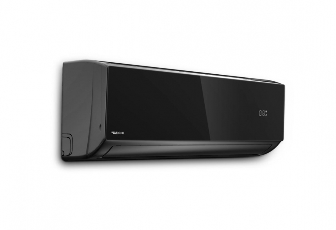 Дизайнерский кондиционер DAICHI серия Carbon DA-DVQ1-B DF-DV1 со специальной обработкой лицевой панели черного цвета с эффектом стеклянного блеска. 
<div>Кондиционер DAICHI Carbon оснащен всеми необходимыми функциями для создания благоприятного микроклимата.  </div>

<div><b>Особенности и преимущества</b> </div>

<div>Кондиционер работает в четырех режимах (охлаждение, обогрев, осушение и вентиляция) Компактный внутренний блок со специальной обработкой лицевой панели черного цвета с эффектом стеклянного блеска </div>

<div>Фильтр c ионами серебра. </div>

<div>Функция &laquo;комфортный сон&raquo; </div>

<div>Режим «ECO» </div>

<div>Функция отключения/включения дисплея </div>

<div>Быстрый выход на режим </div>

<div>Стильный, интуитивно понятный пульт управления Кнопка ручного управления </div>

<div>Специальное покрытие испарителя внутреннего блока Blue Fin </div>

<div>Защитное покрытие корпуса наружного блока Rust Proof </div>

<div>Противоплесневая обработка теплообменника Самодиагностика и автоматическая защита Автоматический перезапуск </div>

<div>Подготовка к теплому пуску</div>
