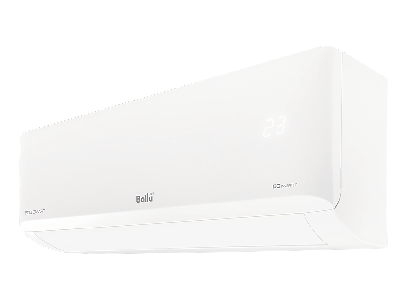 Инверторные кондиционеры Eco Smart используют в работе хладагент нового поколения R32, который позволяет добиться высокой производительности и энергоэффективности сплит-системы. 
<div>Возможность подключения кондиционера к сети Wi-Fi и управление посредством мобильного приложения Ballu поднимает комфорт пользователя на новый уровень. Система устойчива к большим перепадам напряжения и способна работать при 120 В.  </div>

<div><b>Отличительные особенности:</b> </div>

<div>Хладагент нового поколения R32 </div>

<div>Возможность подключения Wi-Fi модуля </div>

<div>Возможность подключения проводного пульта </div>

<div>Тихая работа 22 дБ(А) </div>

<div>Работа при низком напряжении 120В </div>

<div>Контроль потока воздуха в 4-х направлениях </div>

<div>Защитное антикоррозийное покрытие Golden Fin Подсветка пульта ДУ </div>

<div>Плавная регулировка скорости вентилятора внутреннего блока</div>
